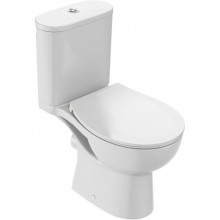 Унитаз-компакт безободковый с сиденьем микролифт Jacob Delafon Louis E28062RU-00