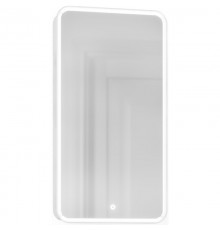 Зеркальный шкаф 45,5x85,5 см белый жемчуг R Jorno Pastel Pas.03.46/W