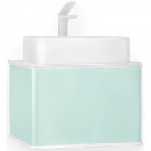 Тумба бирюзовый бриз 57,4 см Jorno Pastel Pas.01.58/P/BL