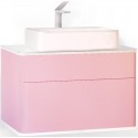 Тумба розовый иней 81,4 см Jorno Pastel Pas.01.82/P/PI