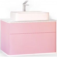 Тумба розовый иней 81,4 см Jorno Pastel Pas.01.82/P/PI