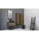 Комплект мебели древесный аттик/черный 75 см Jorno Steal SET/Ste.01.75/P/Da/0025403/Ste.02.50/Pl/B