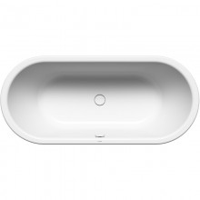 Стальная ванна 180x80 см Kaldewei Centro Duo Oval 128 с покрытием Easy-Clean