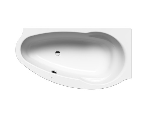 Стальная ванна 170x90 см L Kaldewei Studio 828-1 с покрытием Anti-Slip и Easy-Clean