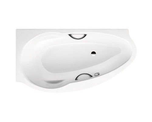 Стальная ванна 170x90 см R Kaldewei Studio Star 827-1 с покрытием Anti-Slip и Easy-Clean
