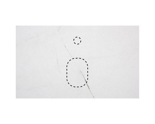 Столешница 80,1 см Gray Structural La Fenice Granite FNC-03-PL01-80