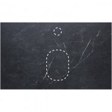 Столешница 81,1 см Black Olive Light Lappato La Fenice Terra FNC-VS03-TER-80