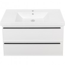 Тумба белый матовый 97,6 см La Fenice Elba Twin FNC-01-ELB-B-100-2