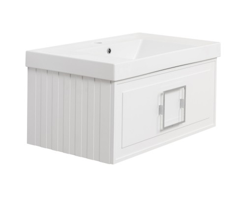 Тумба белый матовый 77,6 см La Fenice Cubo FNC-01-CUB-B-80