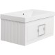 Тумба белый матовый 77,6 см La Fenice Cubo FNC-01-CUB-B-80