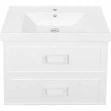 Тумба белый матовый 77,6 см La Fenice Cubo Twin FNC-01-CUB-B-80-2