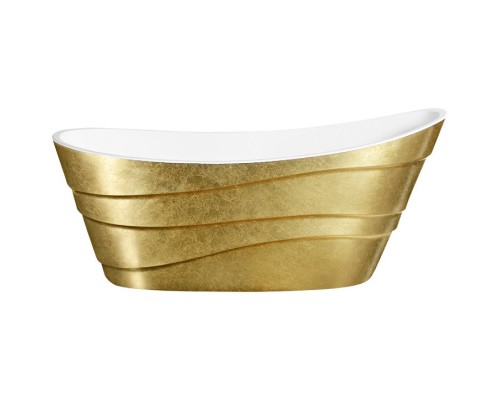 Акриловая ванна 170x74,5 см Lagard Alya Treasure Gold lgd-alya-tg