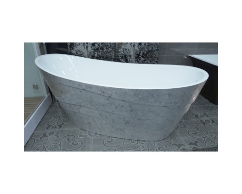 Акриловая ванна 170x74,5 см Lagard Alya Treasure Silver lgd-alya-ts