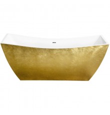 Акриловая ванна 178x75 см Lagard Issa Treasure Gold lgd-issa-tg