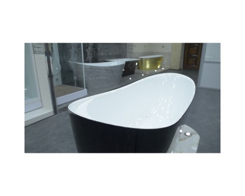 Акриловая ванна 170x76 см Lagard Minoti Black Agate lgd-mnt-ba