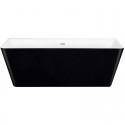 Акриловая ванна 168x80 см Lagard Vela Black Agate lgd-vla-ba