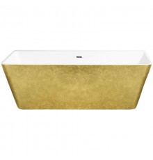 Акриловая ванна 168x80 см Lagard Vela Treasure Gold lgd-vla-tg