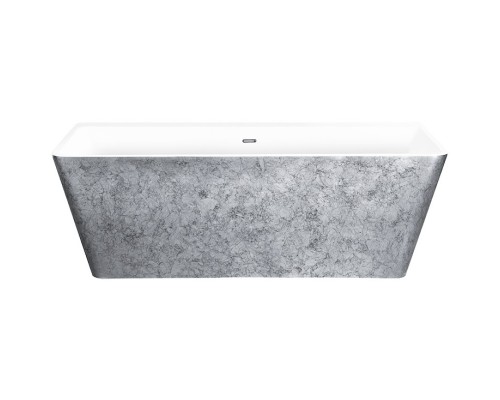 Акриловая ванна 168x80 см Lagard Vela Treasure Silver lgd-vla-ts