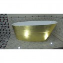 Акриловая ванна 170x75 см Lagard Auguste Treasure Gold lgd-agst-tg