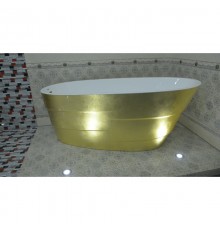 Акриловая ванна 170x75 см Lagard Auguste Treasure Gold lgd-agst-tg