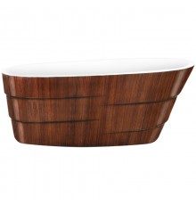 Акриловая ванна 170x75 см Lagard Auguste Brown Wood lgd-agst-bw