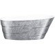 Акриловая ванна 170x75 см Lagard Auguste Treasure Silver lgd-agst-ts