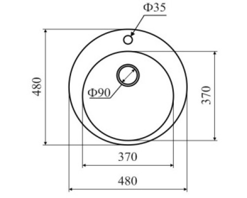 Кухонная мойка SCANDIC Lava R1.SCA