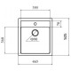 Кухонная мойка SAHARA Lava Q1.SAH