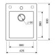 Кухонная мойка SCANDIC Lava Q3.SCA