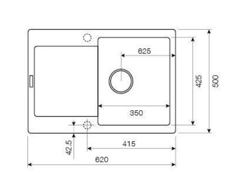 Кухонная мойка SCANDIC Lava L7.SCA