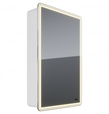 Зеркальный шкаф 50x80 см белый глянец R Lemark Element LM50ZS-E