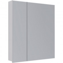 Зеркальный шкаф 70x79 см белый глянец Lemark Universal LM70ZS-U