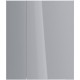 Зеркальный шкаф 70x79 см белый глянец Lemark Universal LM70ZS-U