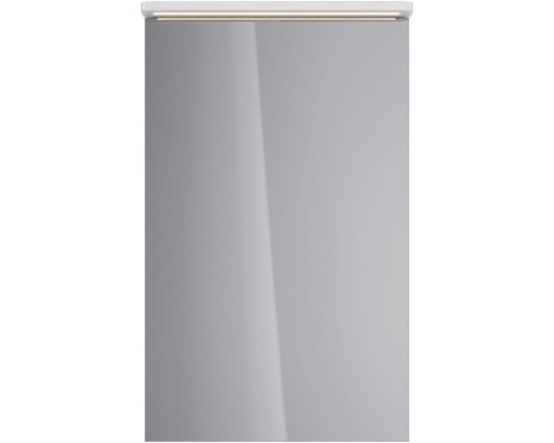 Зеркальный шкаф 50x80 см белый глянец L Lemark Zenon LM50ZS-Z
