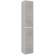 Пенал подвесной белый глянец/бетон L/R Lemark Combi LM03C35P-Beton