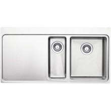 Кухонная мойка полированная сталь Longran Techno TEP1000.510 15GT10P 1R