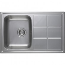 Кухонная мойка полированная сталь Longran Lotus LTP780.500 -XT8P