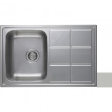 Кухонная мойка декоративная сталь Longran Lotus LTL780.500 -XT8P
