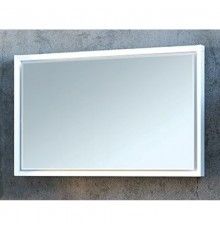 Зеркало 90x60 см белый глянец Marka One Romb У73232