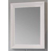 Зеркало белый глянец 65x85 см Marka One Delice У72508