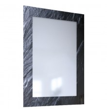 Зеркало 60x80 см черный дикий камень Marka One Glass У73246