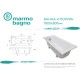 Ванна из литого мрамора 180x80 см Marmo Bagno Глория MB-GL180-80