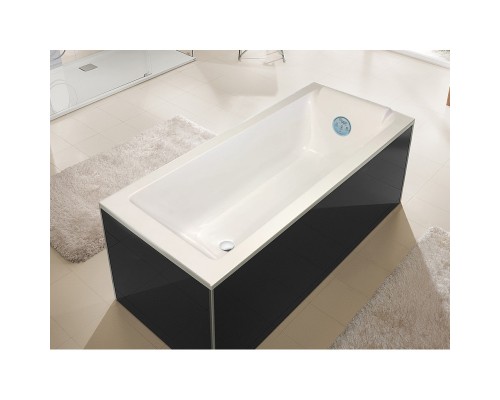 Ванна из литого мрамора 180x80 см Marmo Bagno Ницца с подголовником MB-NP180-80