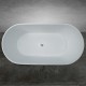 Ванна из литого мрамора 168x80 см Marmo Bagno Палермо MB-PL170-80