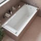 Ванна из литого мрамора 180x80 см Marmo Bagno Ницца с подголовником MB-NP180-80