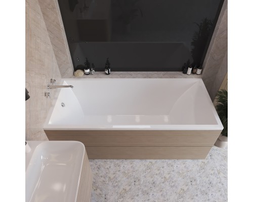 Ванна из литого мрамора 170x75 см Marmo Bagno Милано MB-M170-75