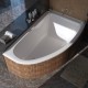 Ванна из литого мрамора 170x110 см R Marmo Bagno Альба MB-BR170-110