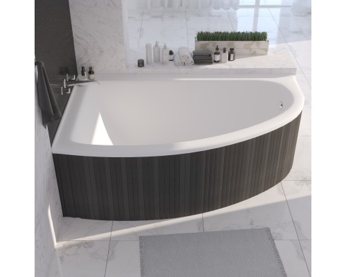 Ванна из литого мрамора 170x110 см L Marmo Bagno Альба MB-BL170-110 Ванна из литого мрамора 170x110 см L Marmo Bagno Альба MB-BL170-110
