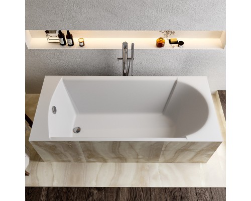 Ванна из литого мрамора 150x70 см Marmo Bagno Глория MB-GL150-70