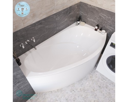 Ванна из литого мрамора 170x95 см R Marmo Bagno Турин MB-TR170-95